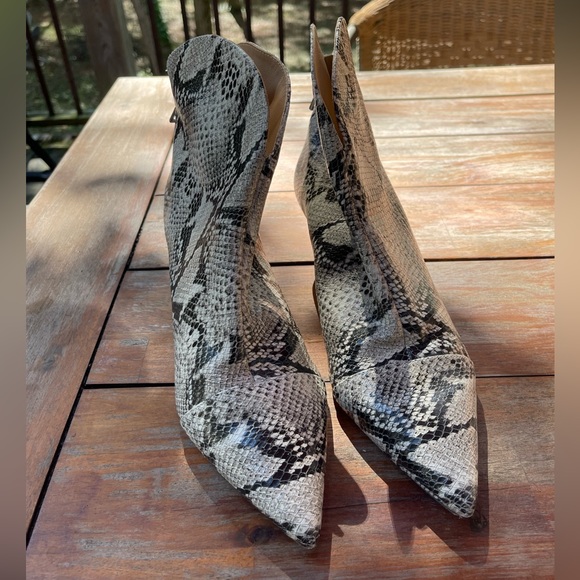 Schutz kitten heel booties sz 10 - Picture 2 of 5